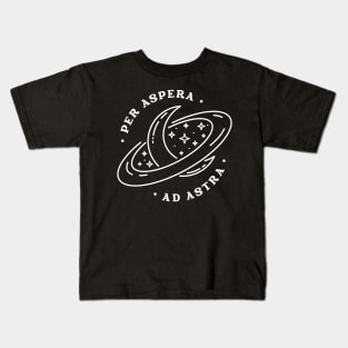 Per Aspera Ad Astra Kids T-Shirt